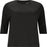 Q SPORTSWEAR Jenirei W Soft Touch 3/4 Tee T-shirt 1001 Black