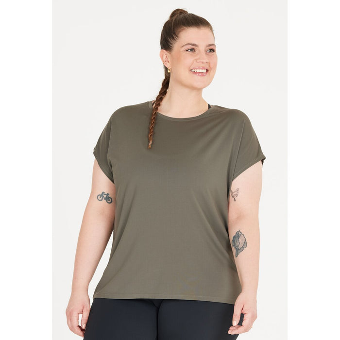 Q SPORTSWEAR Jenirei W Soft Touch Tee T-shirt 1182 Castor Gray