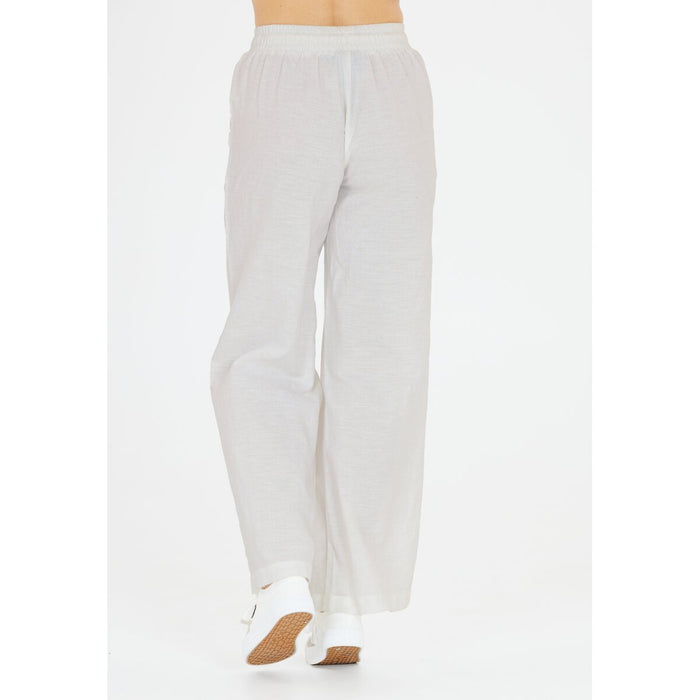 CRUZ Jessy W Pants - Linen Pants 1002 White