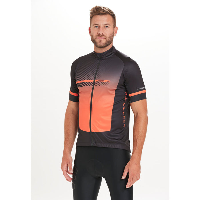 ENDURANCE Jillard M Cycling/MTB S/S Shirt Cycling Shirt 5070 Flame