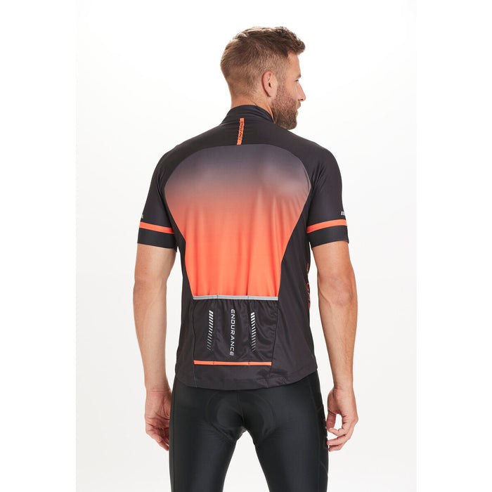 ENDURANCE Jillard M Cycling/MTB S/S Shirt Cycling Shirt 5070 Flame