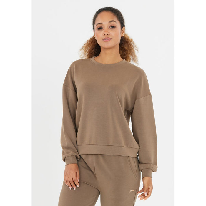 ATHLECIA Jillnana W Crew Neck Sweatshirt 3107 Walnut