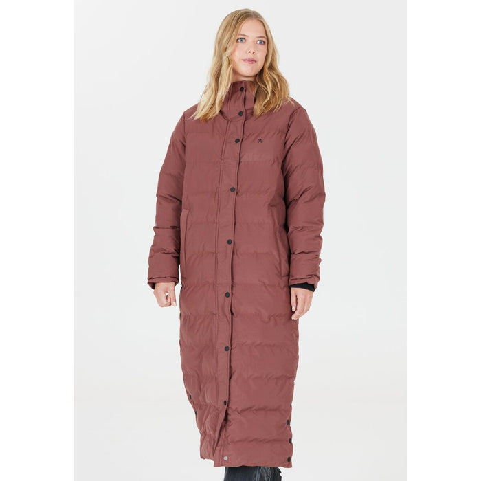 NORTH BEND Joann W Long Puffer Jacket Jacket 5127 Marron