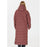 NORTH BEND Joann W Long Puffer Jacket Jacket 5127 Marron