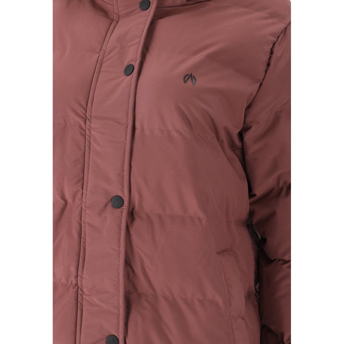 NORTH BEND Joann W Long Puffer Jacket Jacket 5127 Marron