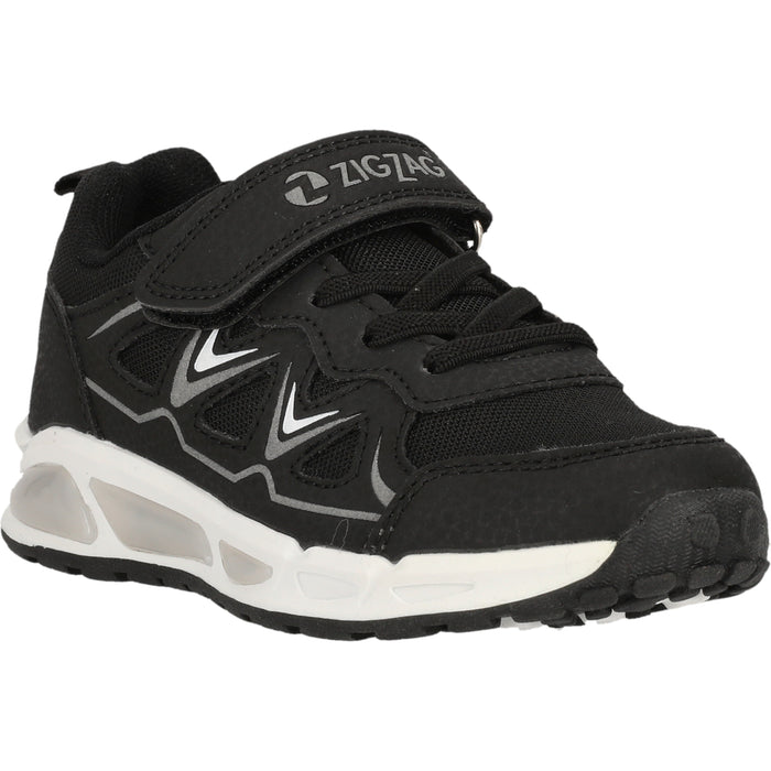 ZIGZAG Jolt Kids Shoe w/Lights Shoes 1001 Black