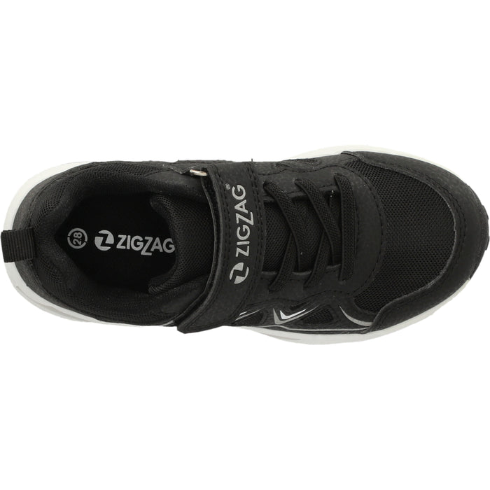 ZIGZAG Jolt Kids Shoe w/Lights Shoes 1001 Black