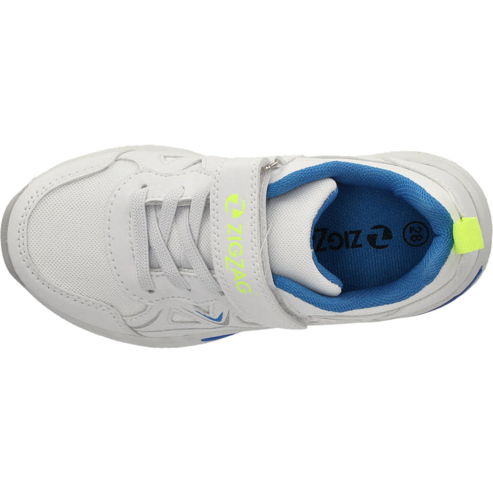 ZIGZAG Jolt Kids Shoe w/Lights Shoes 1002 White