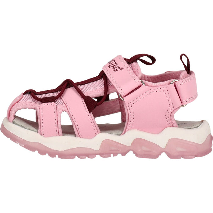ZIGZAG Jugoe Kids Closed Sandal W/Lights Sandal 4168 Cameo Pink