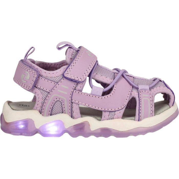 ZIGZAG Jugoe Kids Closed Sandal W/Lights Sandal 4251 Pastel Lilac