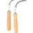 ENDURANCE Jump Rope wooden handle Fitness equipment 1004 Pearl Grey