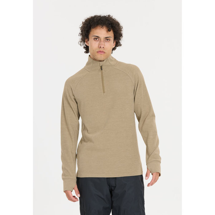 WHISTLER Kajsa M Half Zip Midlayer Midlayer 3040 Fallen Rock