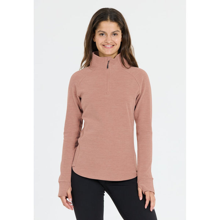 WHISTLER Kajsa W Half Zip Midlayer Midlayer 1109 Burlwood