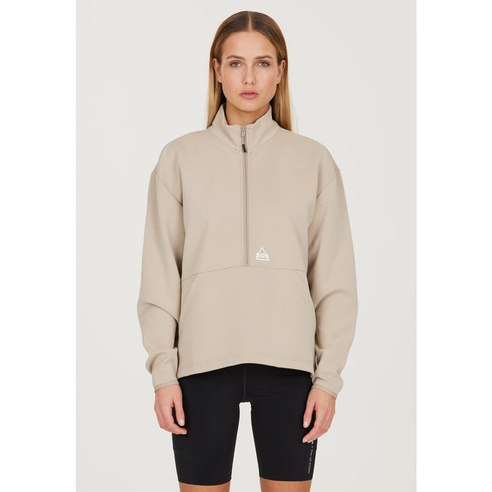 SOS Kakadu W Sweat Zip Sweatshirt 1136 Simply Taupe