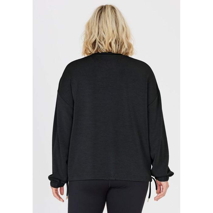 Q SPORTSWEAR Karina W Sweat Shirt Sweatshirt 1001 Black