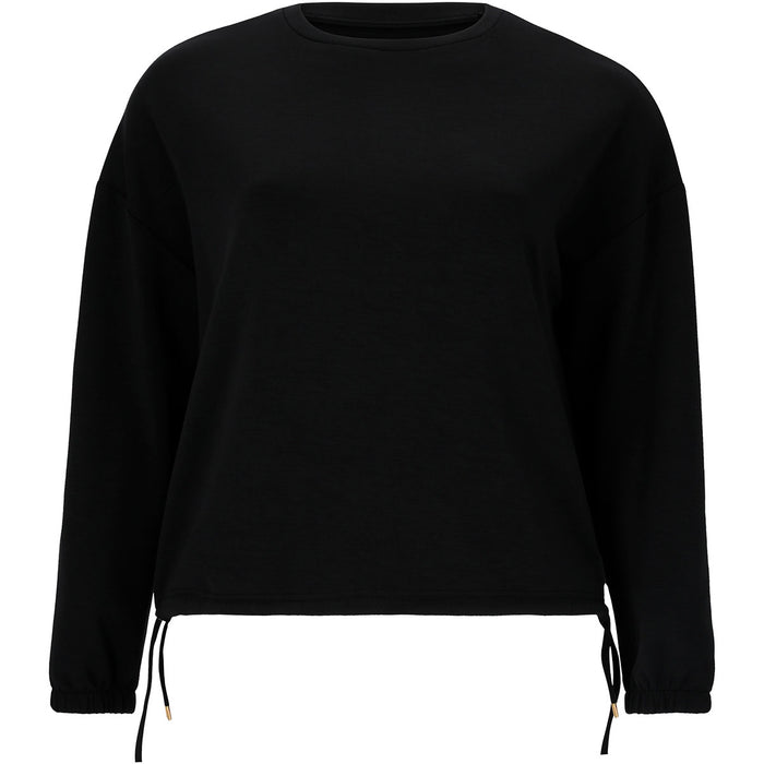 Q SPORTSWEAR! Karina W Sweat Shirt Sweatshirt 1001 Black