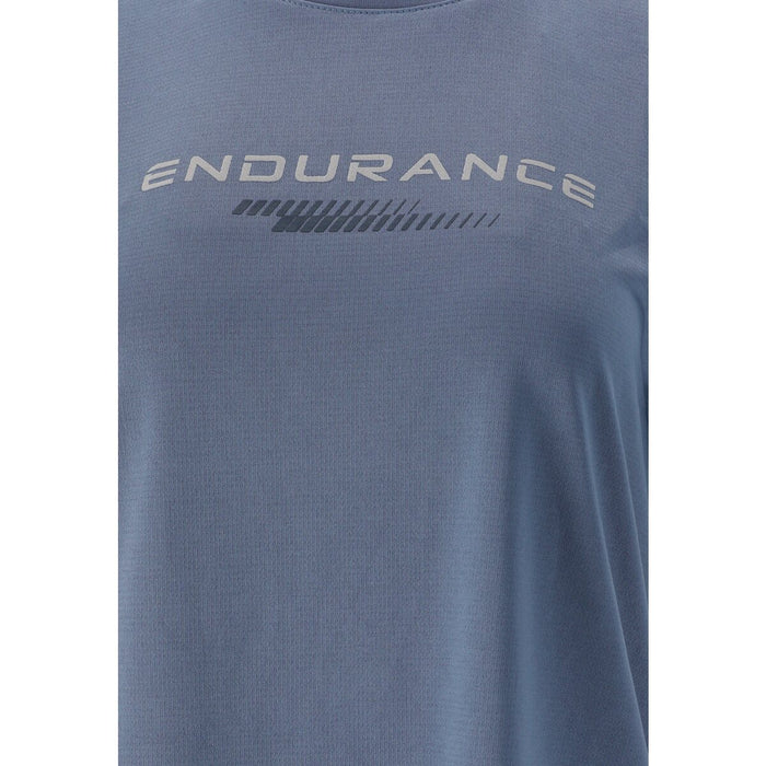 ENDURANCE Keiling W Logo S/S Tee T-shirt 2177 Serenity Blue