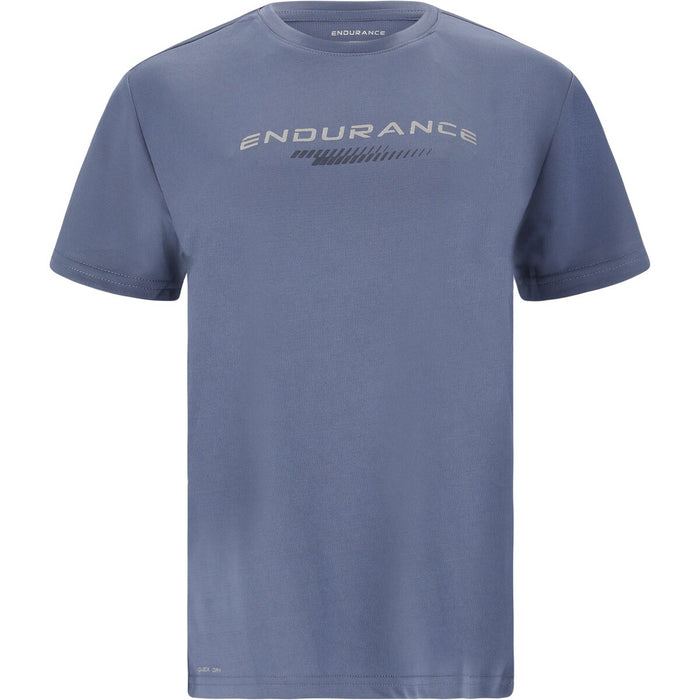 ENDURANCE Keiling W Logo S/S Tee T-shirt 2177 Serenity Blue