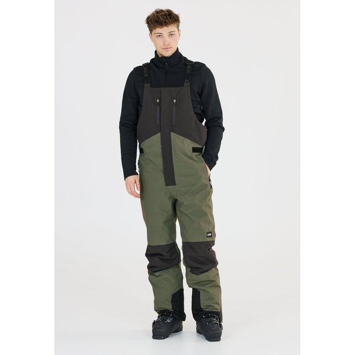 SLOPE Kenwood M Bib Pants W-PRO 15000 Pants 3137 Thyme