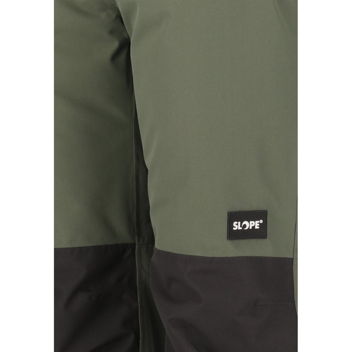 SLOPE Kenwood M Bib Pants W-PRO 15000 Pants 3137 Thyme