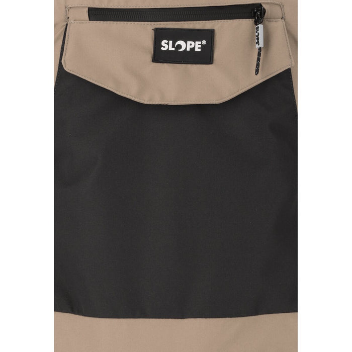 SLOPE Kenwood W Bib Pants W-PRO 15000 Pants 1193 Roasted Cashew