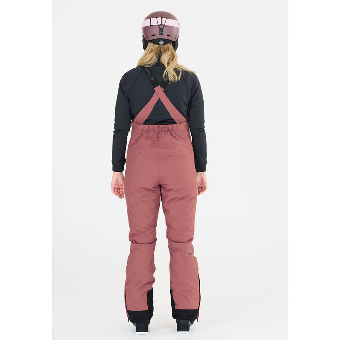 SLOPE Kenwood W Bib Pants W-PRO 15000 Pants 4343 Rose Brown