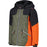 CMP Kid Jacket Fix Hood Jacket 00ZP Kaki-Antracite