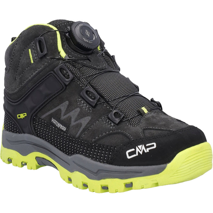 CMP Kids Kiruna Mid Fitgo Trekking Shoes WP Shoes 85US Piombo-Acido