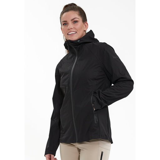 ENDURANCE Kommy W Waterproof Jacket W/Hood Running Jacket 1001 Black