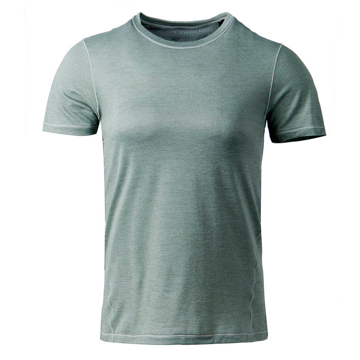 ENDURANCE Korrl W Melange S-S Tee T-shirt 3056 Agave Green