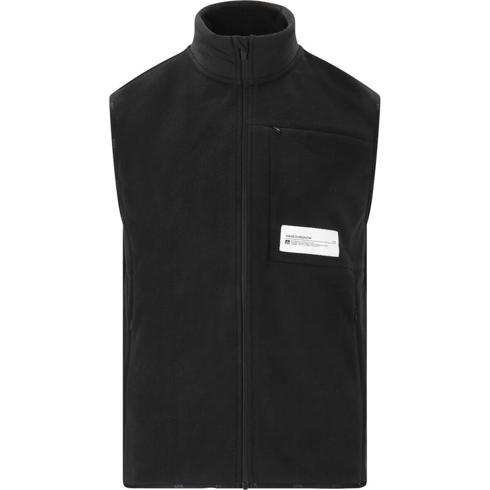 SOS Laax M Fleece Vest Fleece 1001 Black