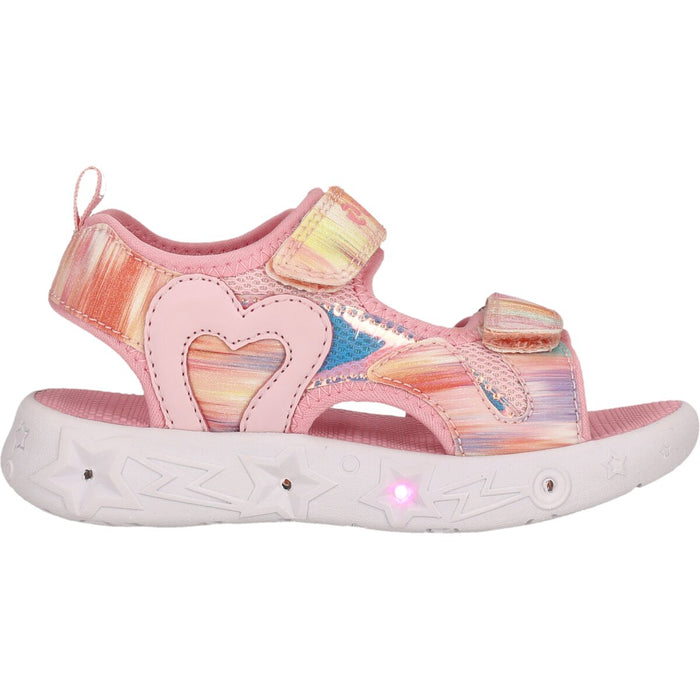 ZIGZAG Laccus Kids Sandal W/Lights Sandal 4094 Crystal Rose