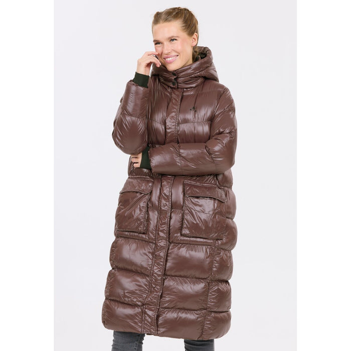 WHISTLER Lakewood W Long Puffer Jacket Jacket 4241 Fudge