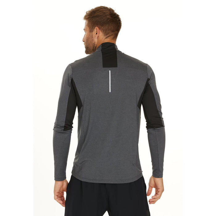 ENDURANCE Lanbark M Midlayer Midlayer 1111 Black Melange