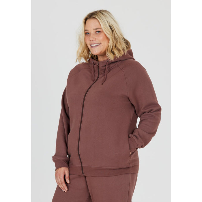 Q SPORTSWEAR Lanso W Hoody Sweatshirt 5127 Marron