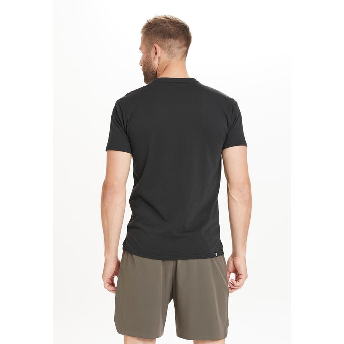 VIRTUS Launcher M Melange Tee T-shirt 1001 Black