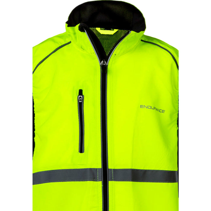 ENDURANCE! Laupen Running Waistcoat Jr. Unisex Safety Vest 5001 Safety Yellow