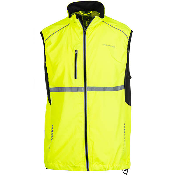 ENDURANCE Laupen Unisex Running Vest Safety Vest 5001 Safety Yellow