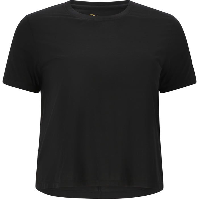 Q SPORTSWEAR Laurina W S/S Tee T-shirt 1001 Black