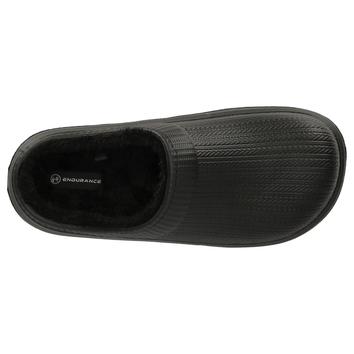 ENDURANCE Lendo M Warm Slipper Sandal 1001 Black