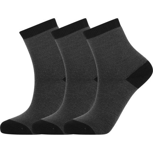 ZIGZAG Lime 3-Pack Socks Socks 1011 Dark Grey Melange