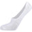 ENDURANCE Livio Silicone Sneaker Socks 3-Pack Socks 1002 White