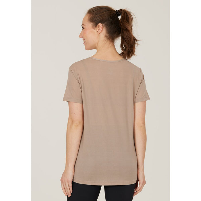 NORTH BEND Lizz W Slub Tee T-shirt 1132 Cobblestone