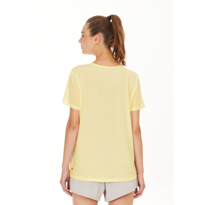 ATHLECIA Lizzy W Slub S/S Tee T-shirt 5154 Lemon Icing