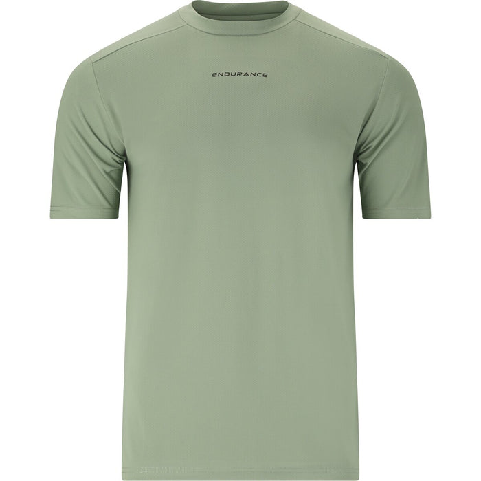 ENDURANCE Loker M S/S Tee T-shirt 3207 Chinois Green