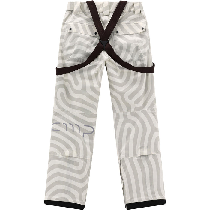 CMP MAN SKI PANT PRINTED - WP15000 Pants 11ZU Ivory-Bone