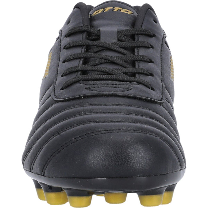 LOTTO MILANO 700 AGM Soccer Boot 1UQ All Black/Light Platino