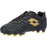 LOTTO MILANO 700 AGM Soccer Boot 1UQ All Black/Light Platino