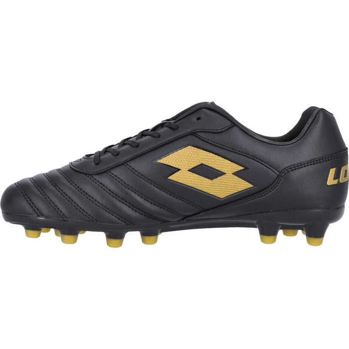 LOTTO MILANO 700 AGM Soccer Boot 1UQ All Black/Light Platino