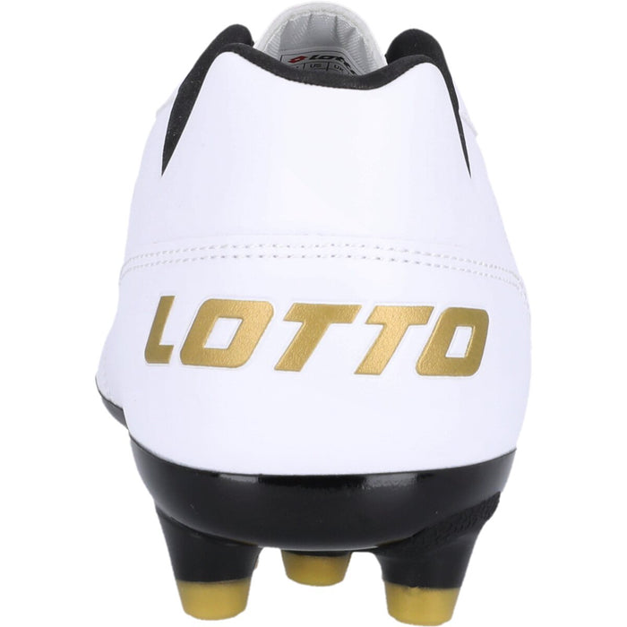 LOTTO MILANO 700 AGM Soccer Boot 6WX All White/Light Platino